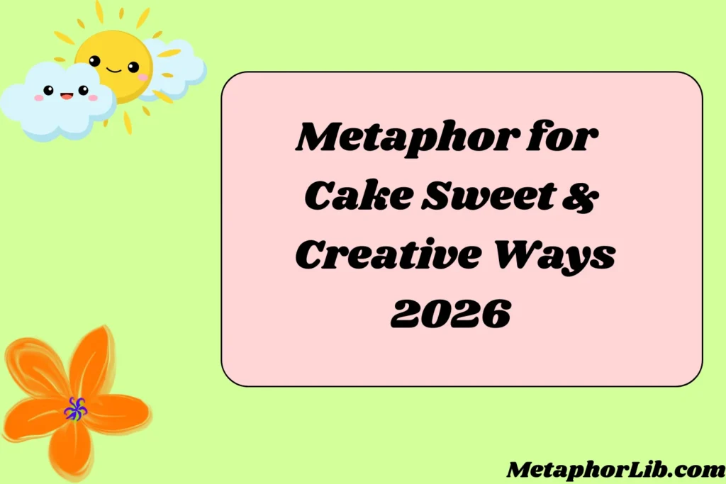Metaphor for Cake Sweet & Creative Ways
