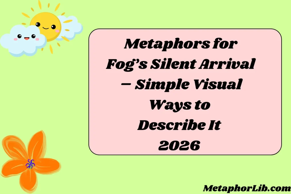 Metaphors for Fog’s Silent Arrival – Simple Visual Ways to Describe It