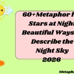 Metaphor for Stars at Night Beautiful Ways to Describe the Night Sky