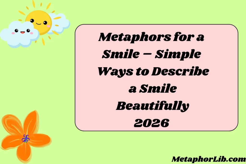 Metaphors for a Smile – Simple Ways to Describe a Smile Beautifully