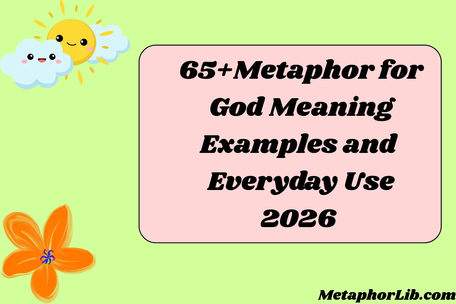 Metaphor for God Meaning Examples and Everyday Use