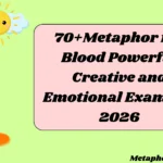 Metaphor for Blood Powerful Creative and Emotional Examples