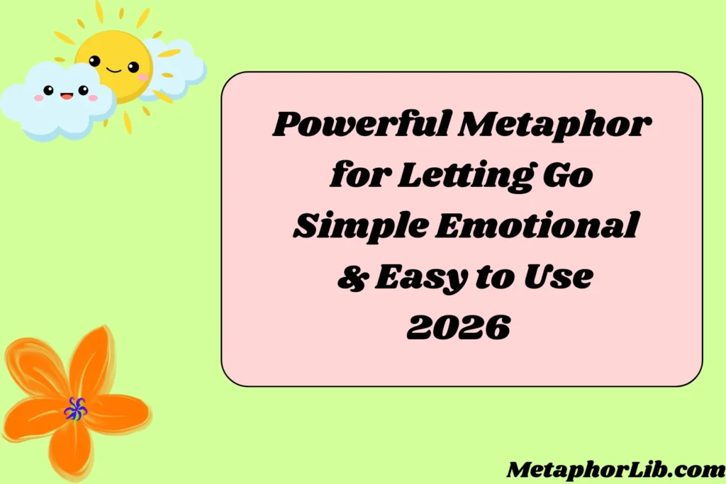 Powerful Metaphor for Letting Go Simple Emotional & Easy to Use