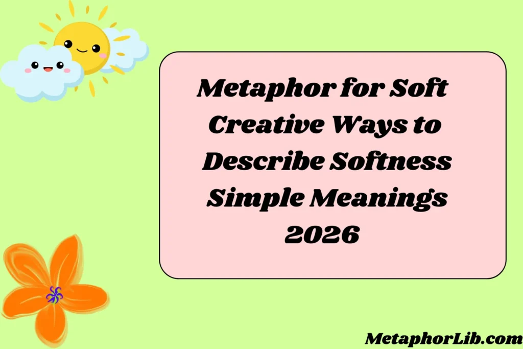 Metaphor for Soft Creative Ways to Describe Softness Simple Meanings