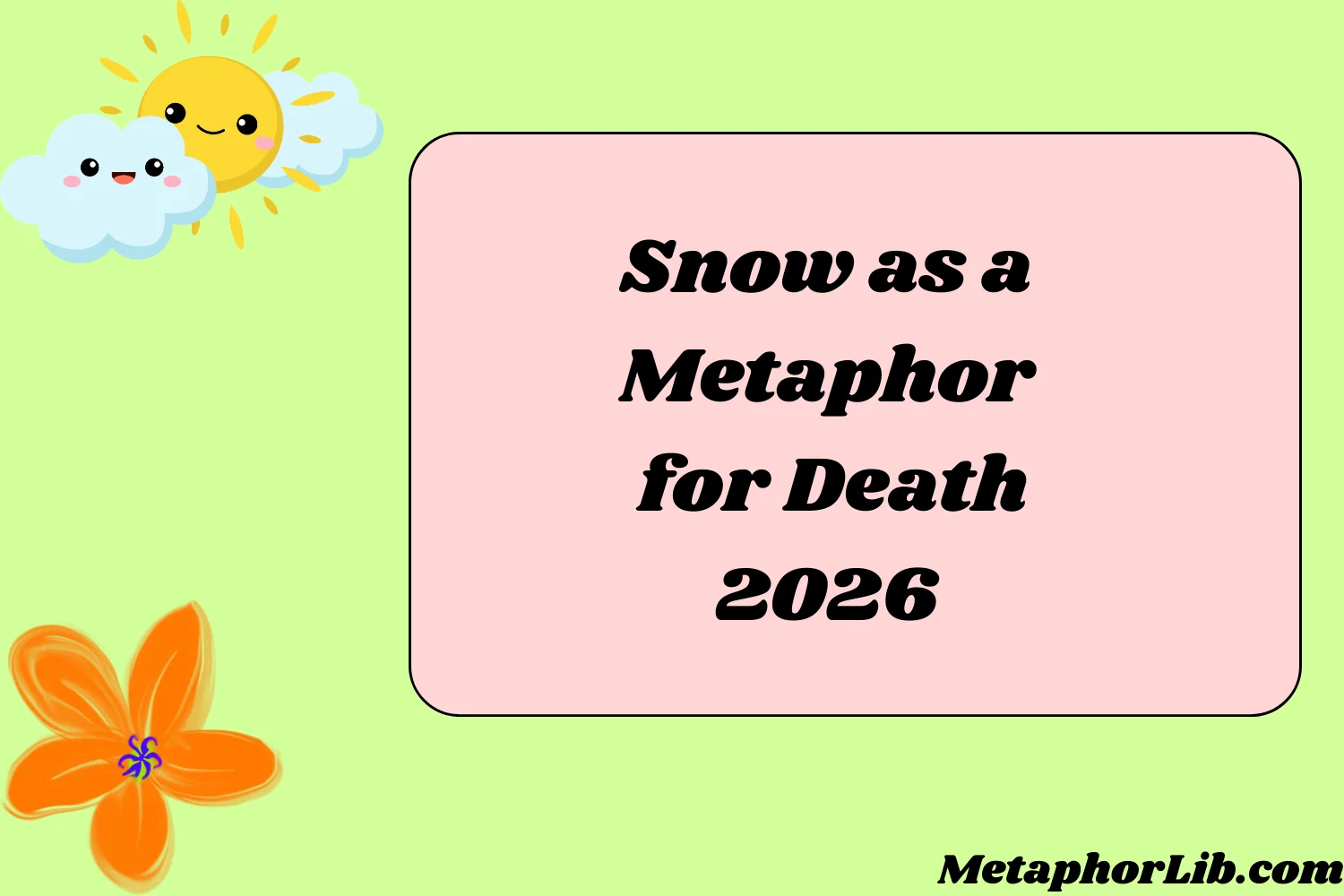 Snow as a Metaphor for Death