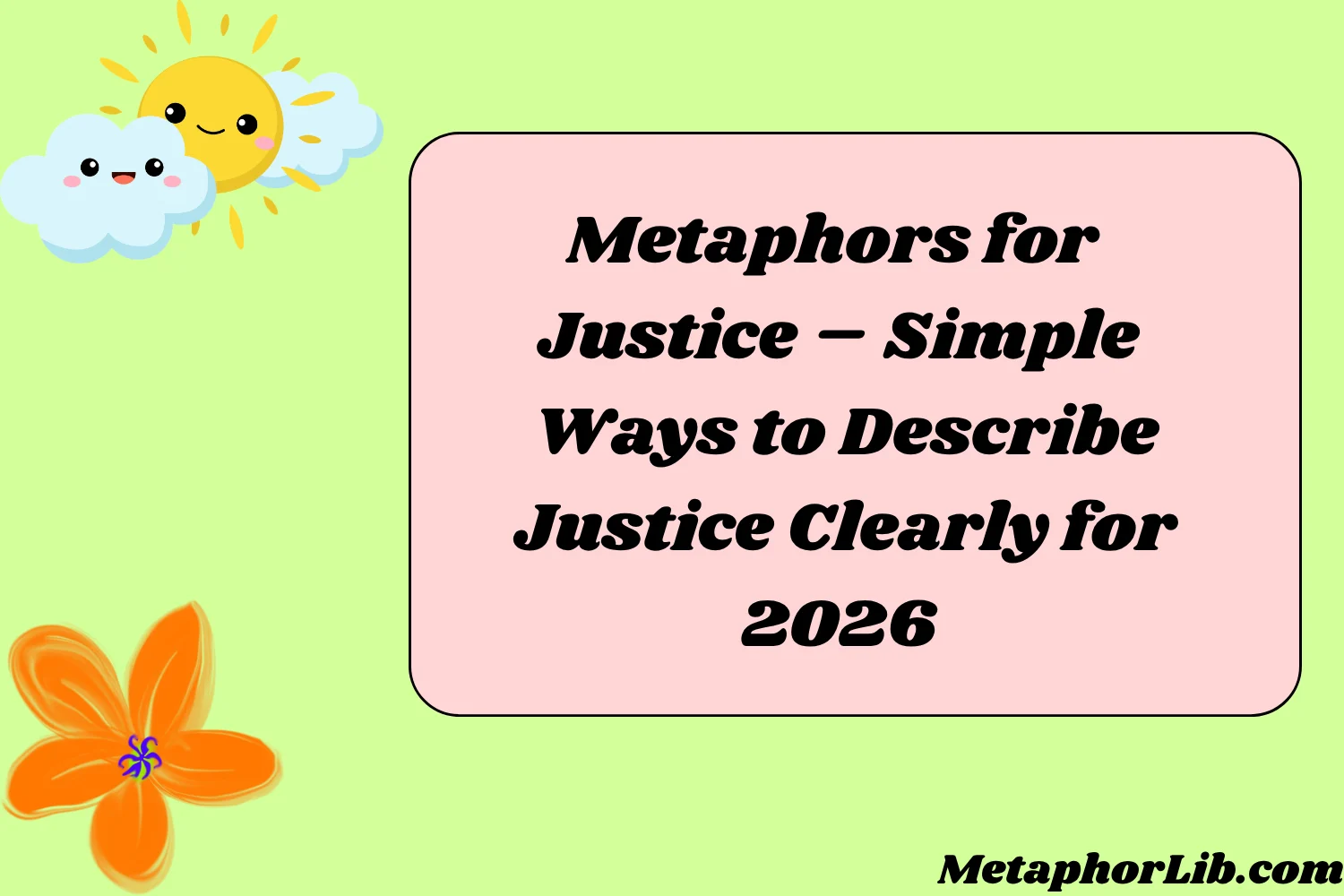 Metaphors for Justice – Simple Ways to Describe Justice Clearly for