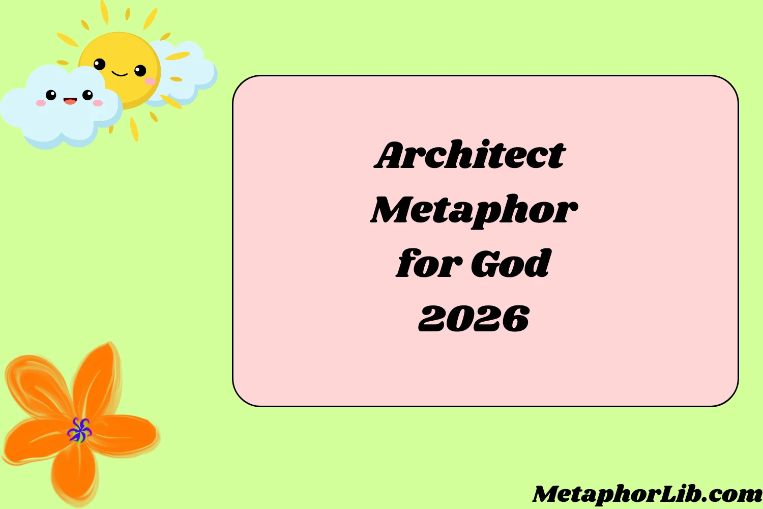 Architect Metaphor for God