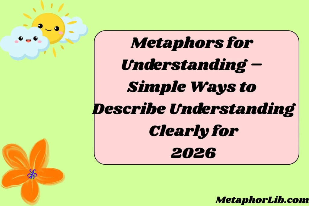 Metaphors for Understanding – Simple Ways to Describe Understanding Clearly for