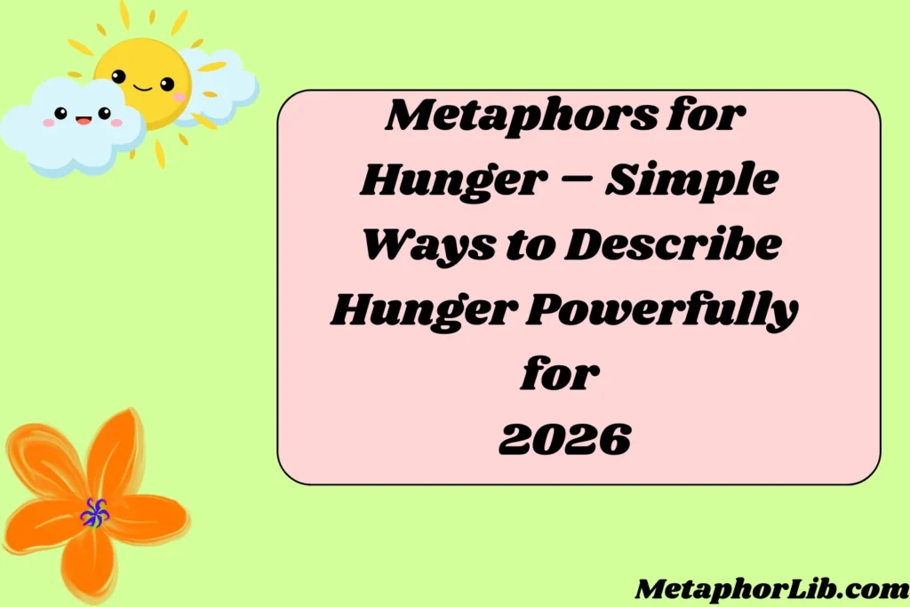 Metaphors for Hunger – Simple Ways to Describe Hunger Powerfully for
