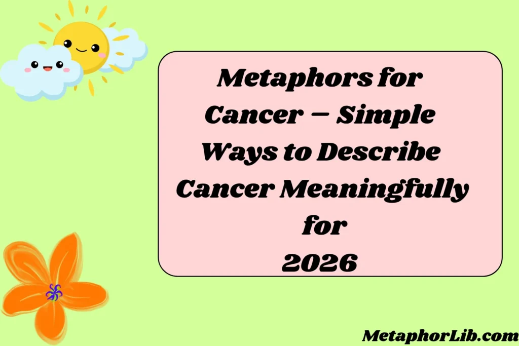 Metaphors for Cancer – Simple Ways to Describe Cancer Meaningfully for