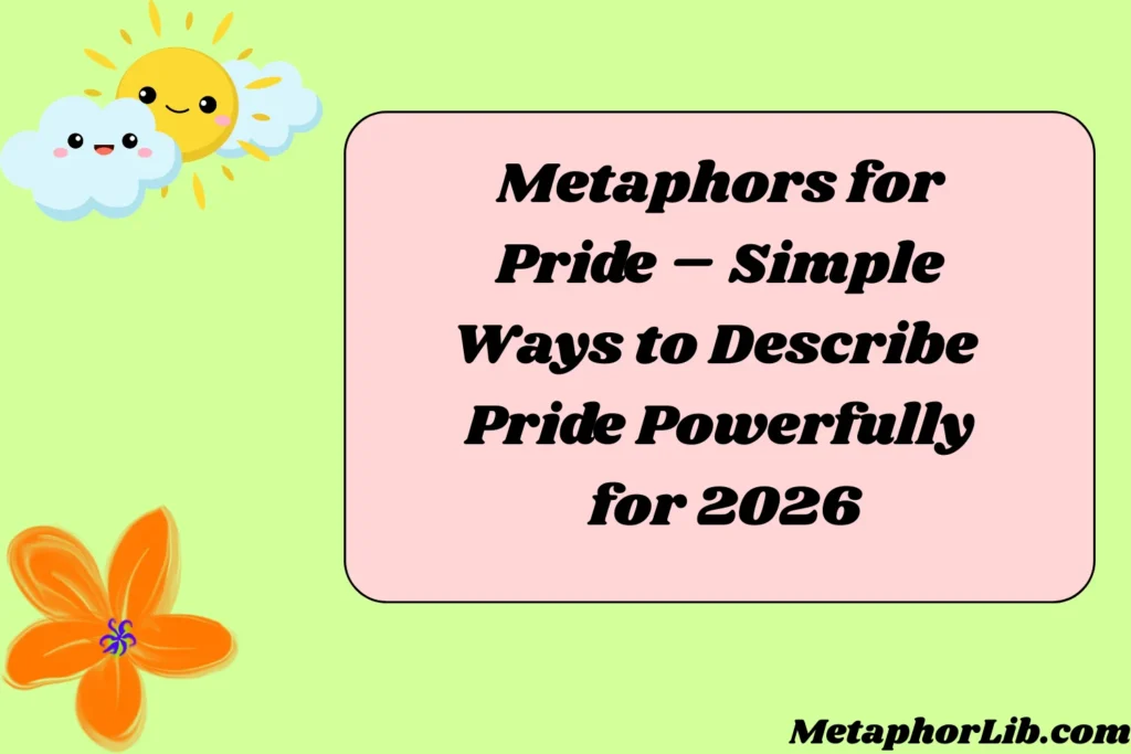 Metaphors for Pride – Simple Ways to Describe Pride Powerfully for