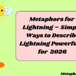 metaphors for lightning