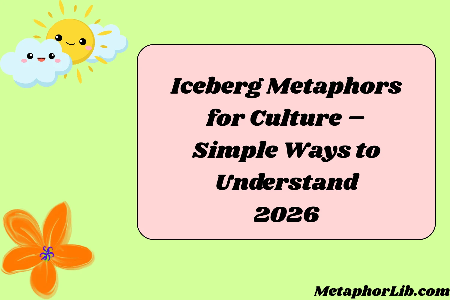 Iceberg Metaphors for Culture – Simple Ways to Understand