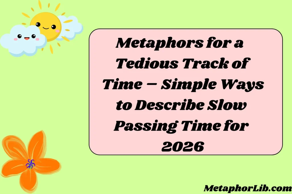 Metaphors for a Tedious Track of Time – Simple Ways to Describe Slow Passing Time for