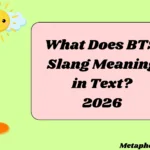What Does BTS Slang Meaning in Text