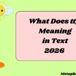 What Does tty Meaning in Text