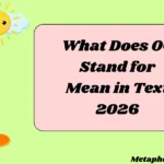 What Does OC Stand for Mean in Text