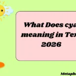 What Does cya meaning in Text