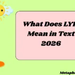 What Does LYK Mean in Text
