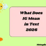 What Does IG Mean in Text
