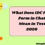 What Does IDC Full Form in Chat Mean in Text