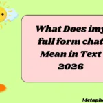 What Does imy full form chat Mean in Text