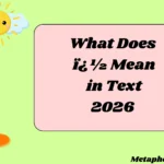 What Does ï¿½ Mean in Text