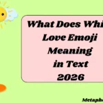 What Does White Love Emoji Meaning in Text