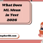 What Does ML Mean in Text
